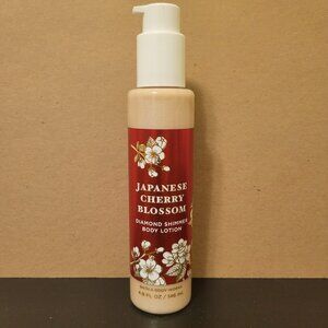 Brand New Bath and Body Works Japanese Cherry Blossom Diamond Shimmer Lotion